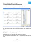 101 Manual sorting and the set of cutting point and (Page 29 / 99) RDVision Laser Cutting Control Software Operation Manual